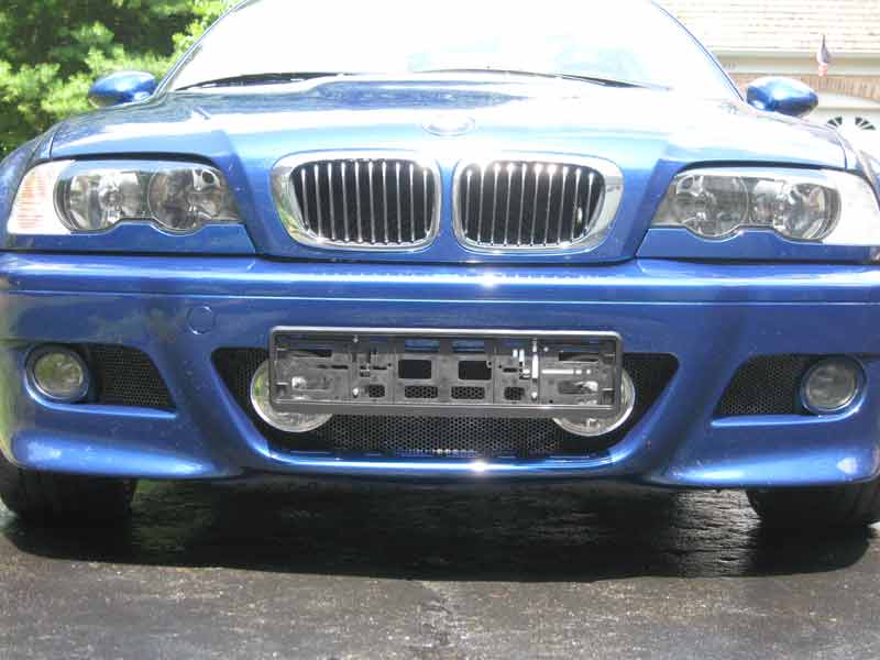 Skene Design license plate bracket
