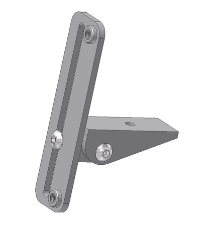 Skene Design European license plate bracket