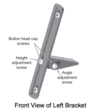 Skene Design license plate bracket